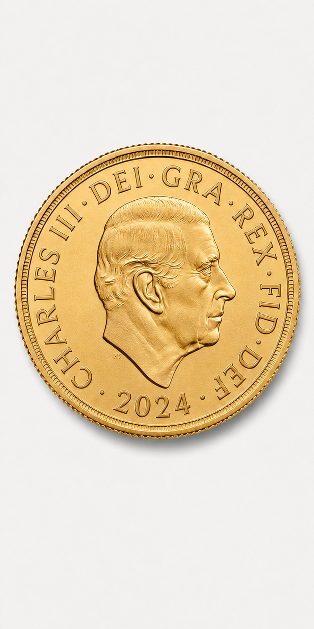 British Gold Sovereign obverse