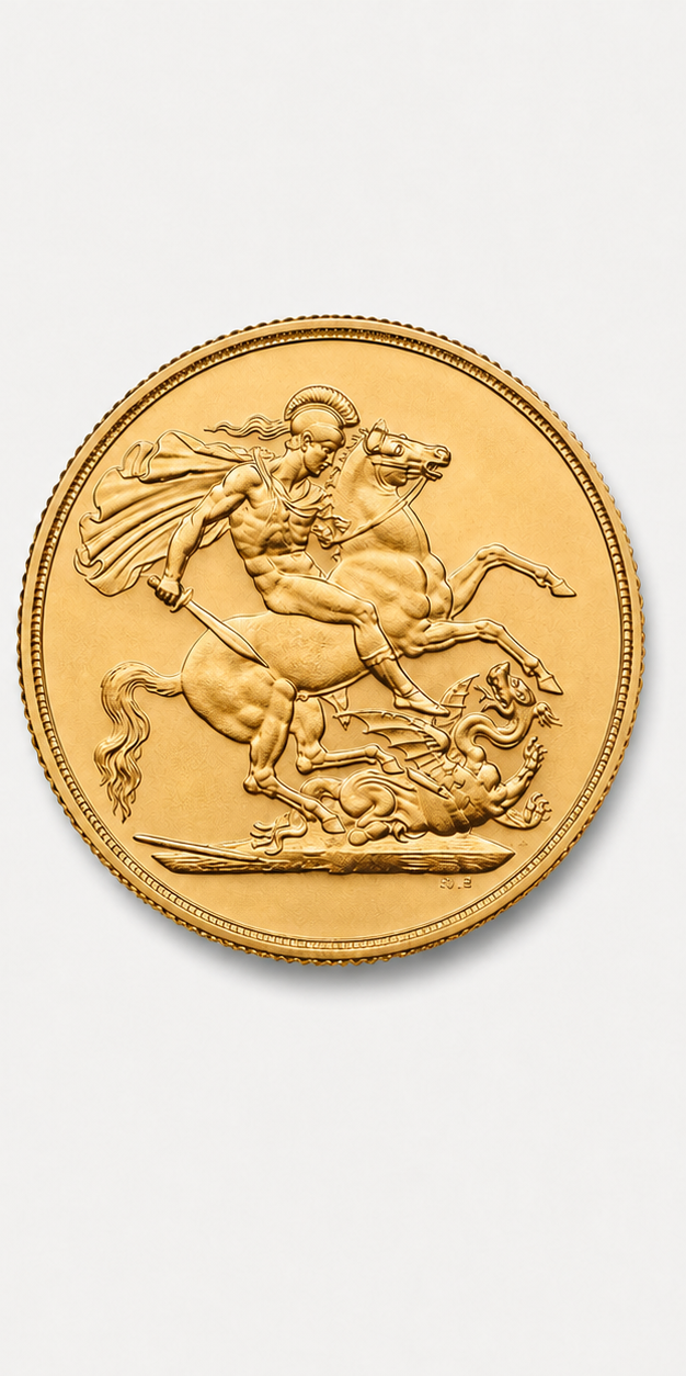 British Gold Sovereign reverse