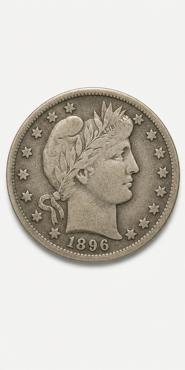 1896-S Barber Dime obverse