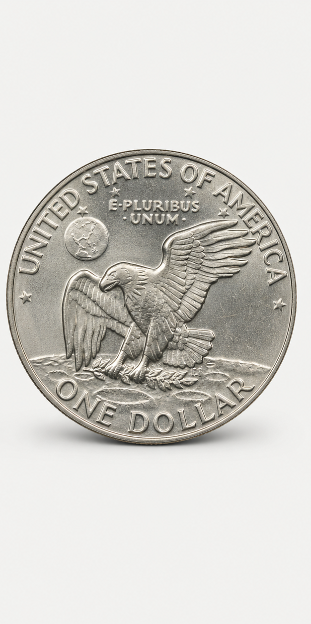 1972 Type 2 Eisenhower Dollar reverse