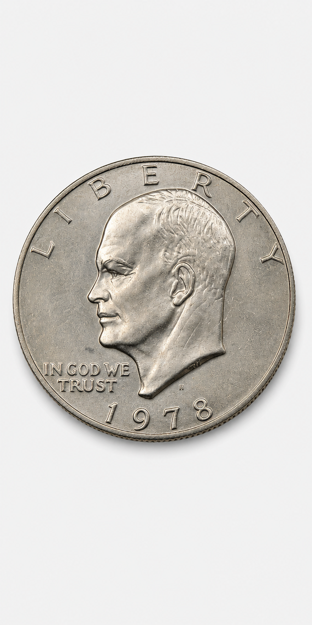 1978 Eisenhower Dollar obverse