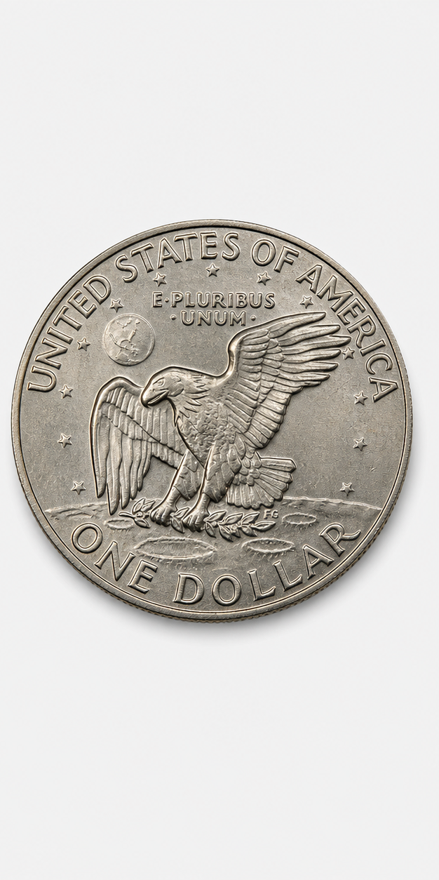 1978 Eisenhower Dollar reverse