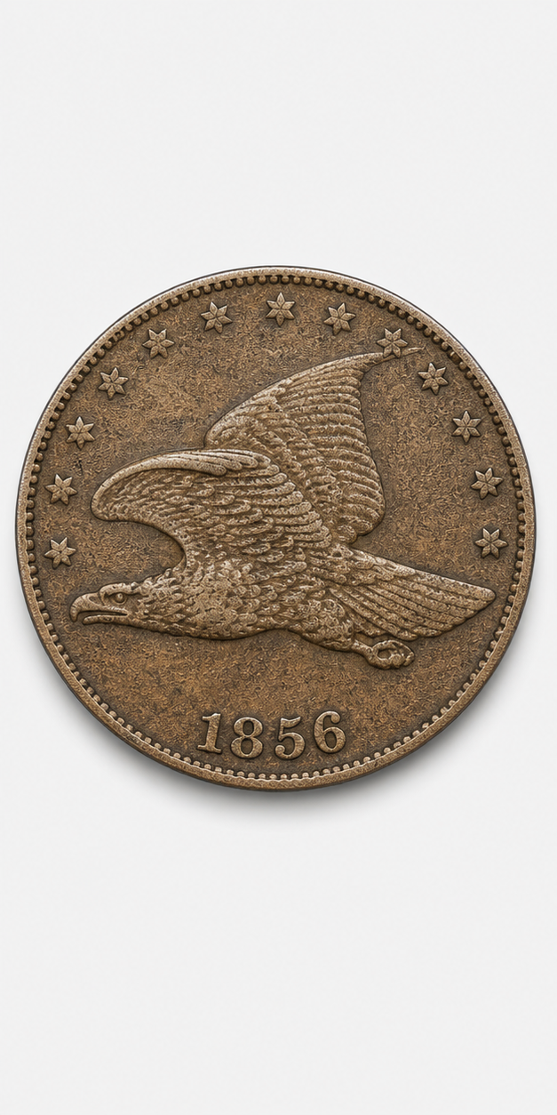 1856 Flying Eagle Cent obverse