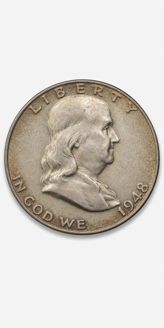 1948 Franklin Half Dollar obverse