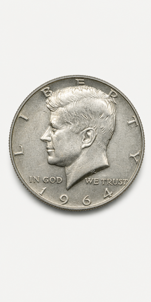 1964 Kennedy Half Dollar obverse