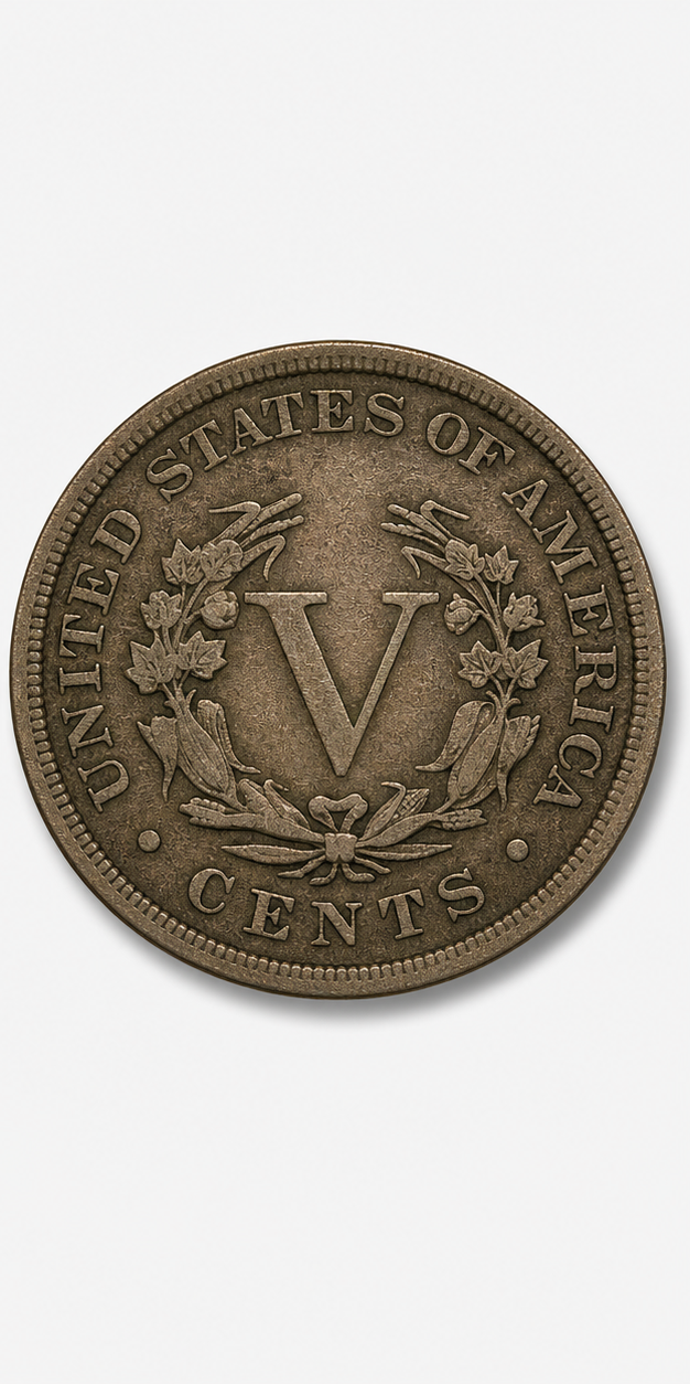 1885 Liberty Head Nickel reverse