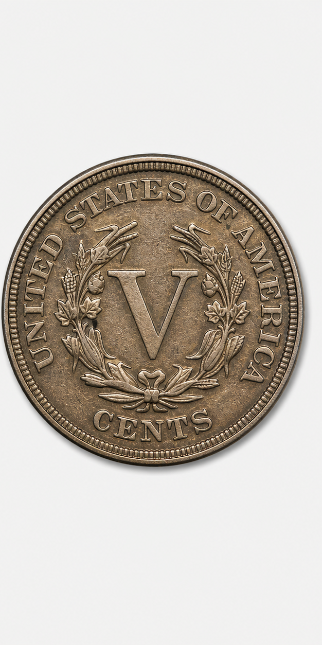 1913 Liberty Head Nickel reverse