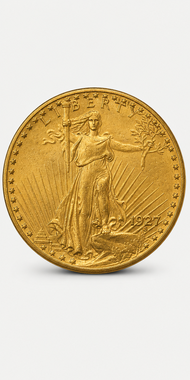1927-S Saint-Gaudens Double Eagle obverse