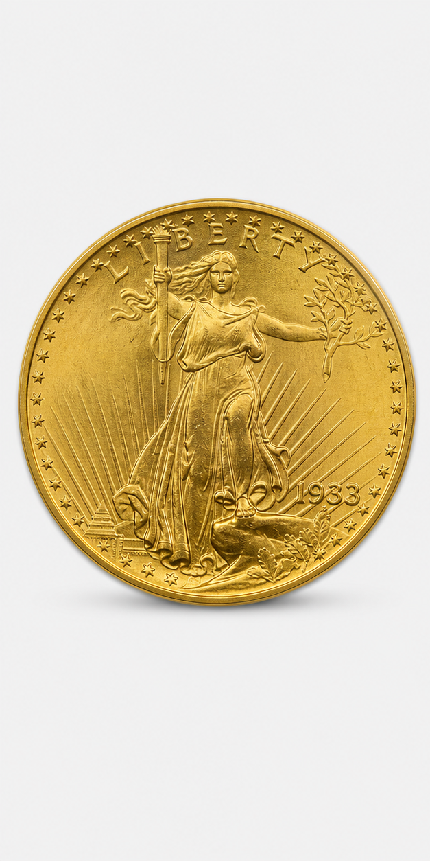 1933 Saint-Gaudens Double Eagle obverse