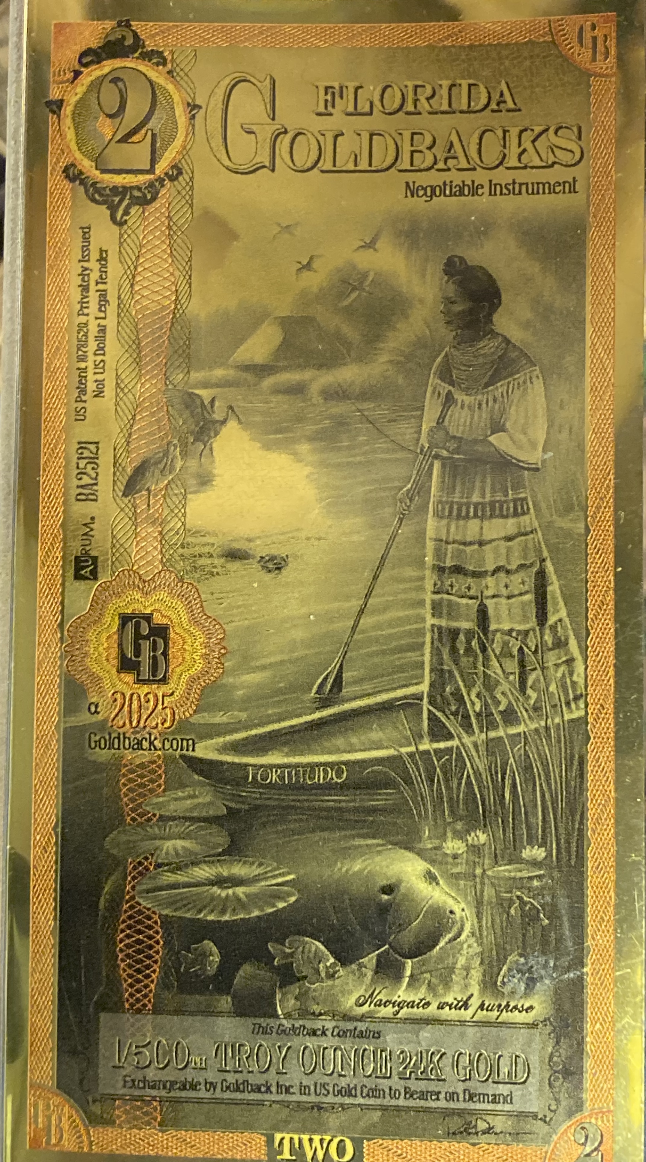 2025 2 Florida Goldback Alpha Series | PeerMetals