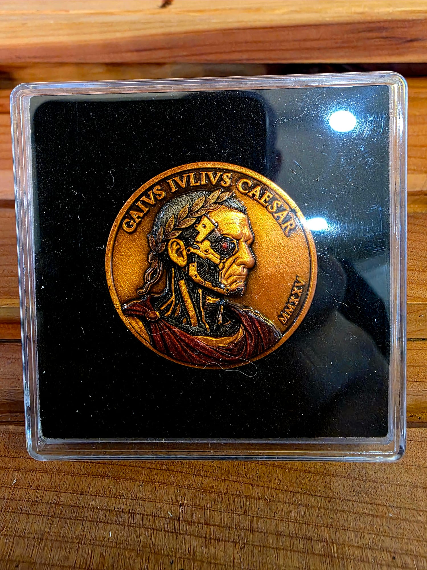Ivlivs Inscription 2025 1oz Copper GAIVS IVLIVS CAESAR Round | PeerMetals