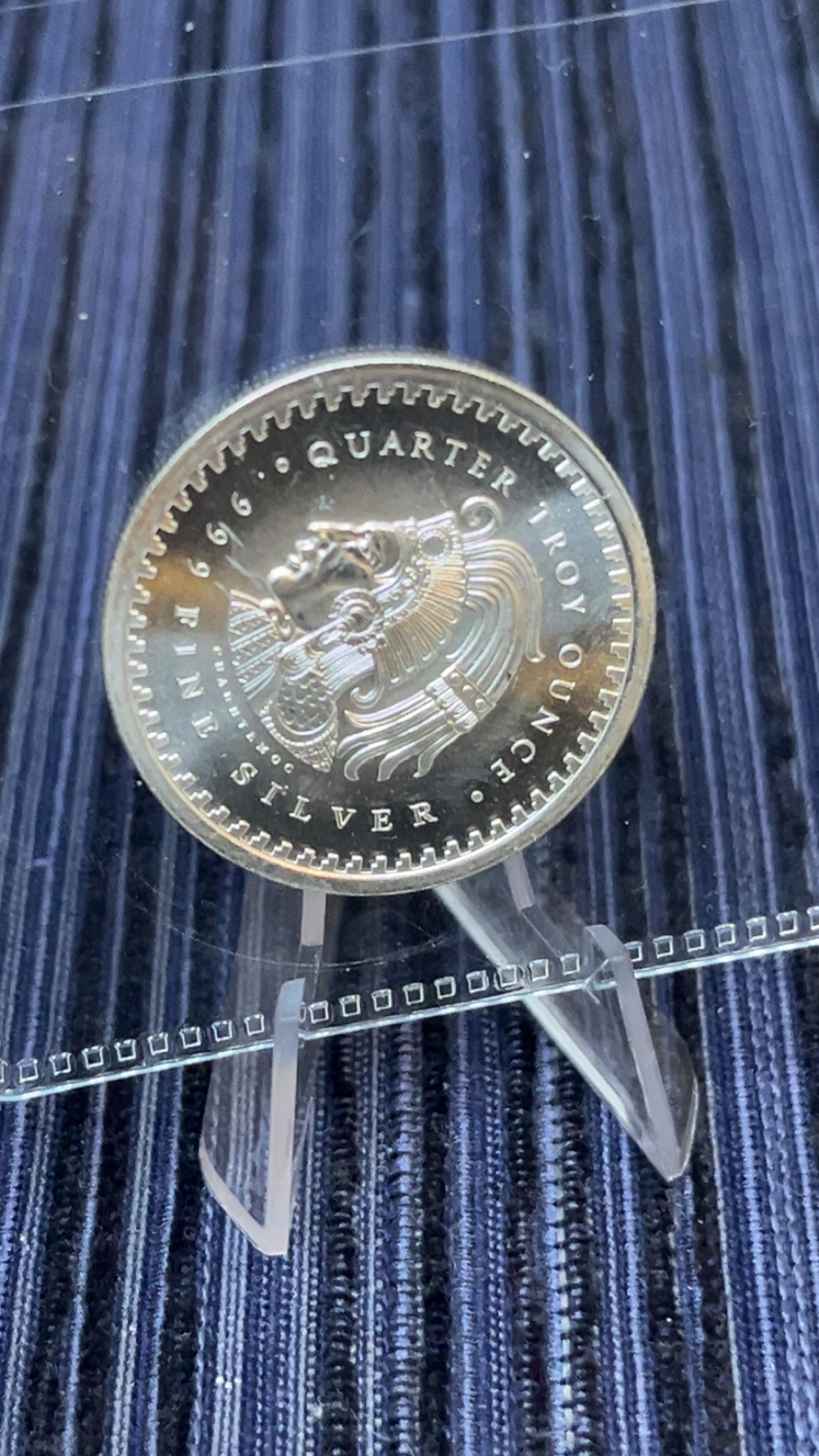 1/4 Oz Aztec Silver Coin | PeerMetals