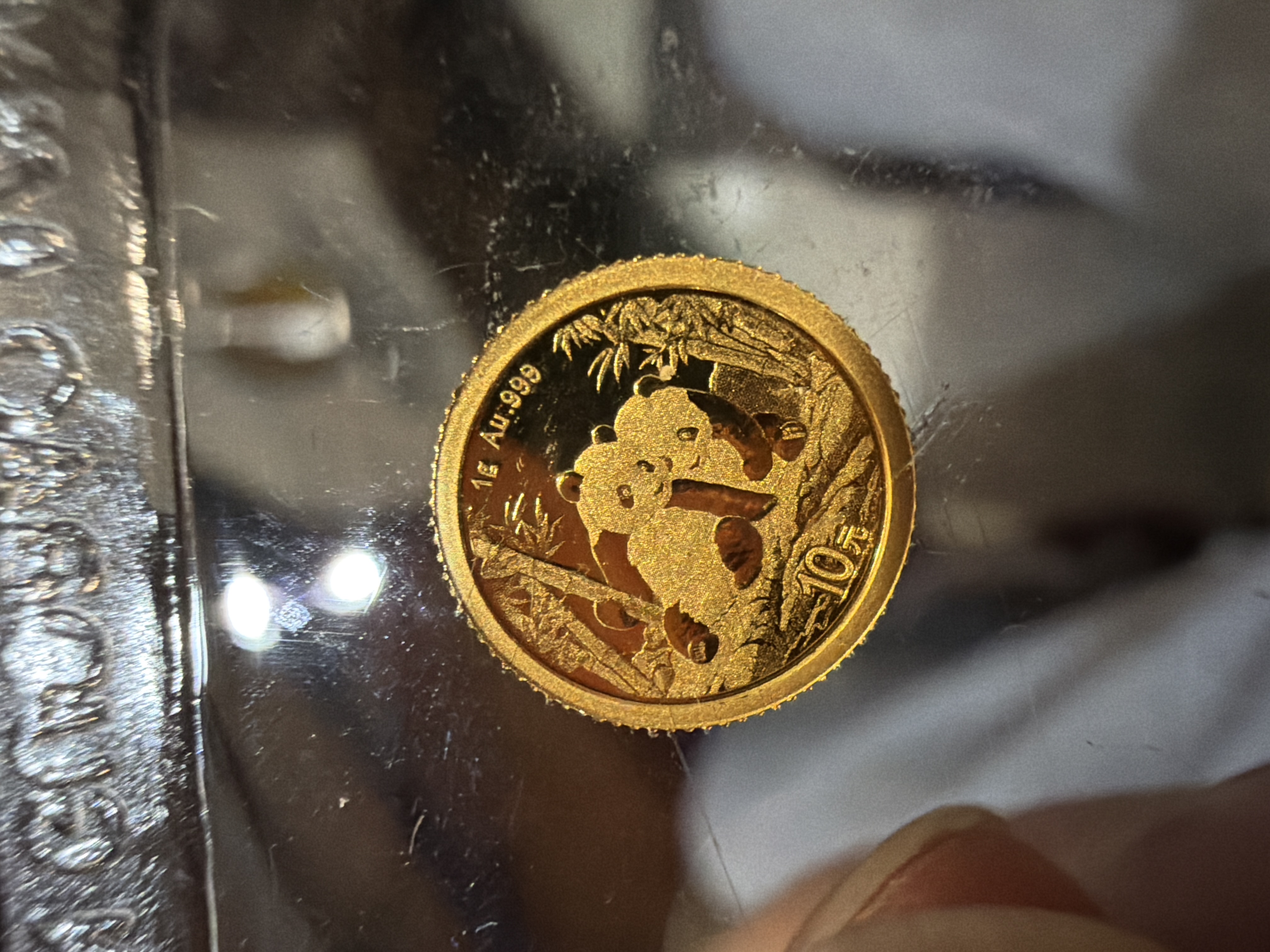 2026 China 1 gram gold panda mint sealed 999 fine | PeerMetals