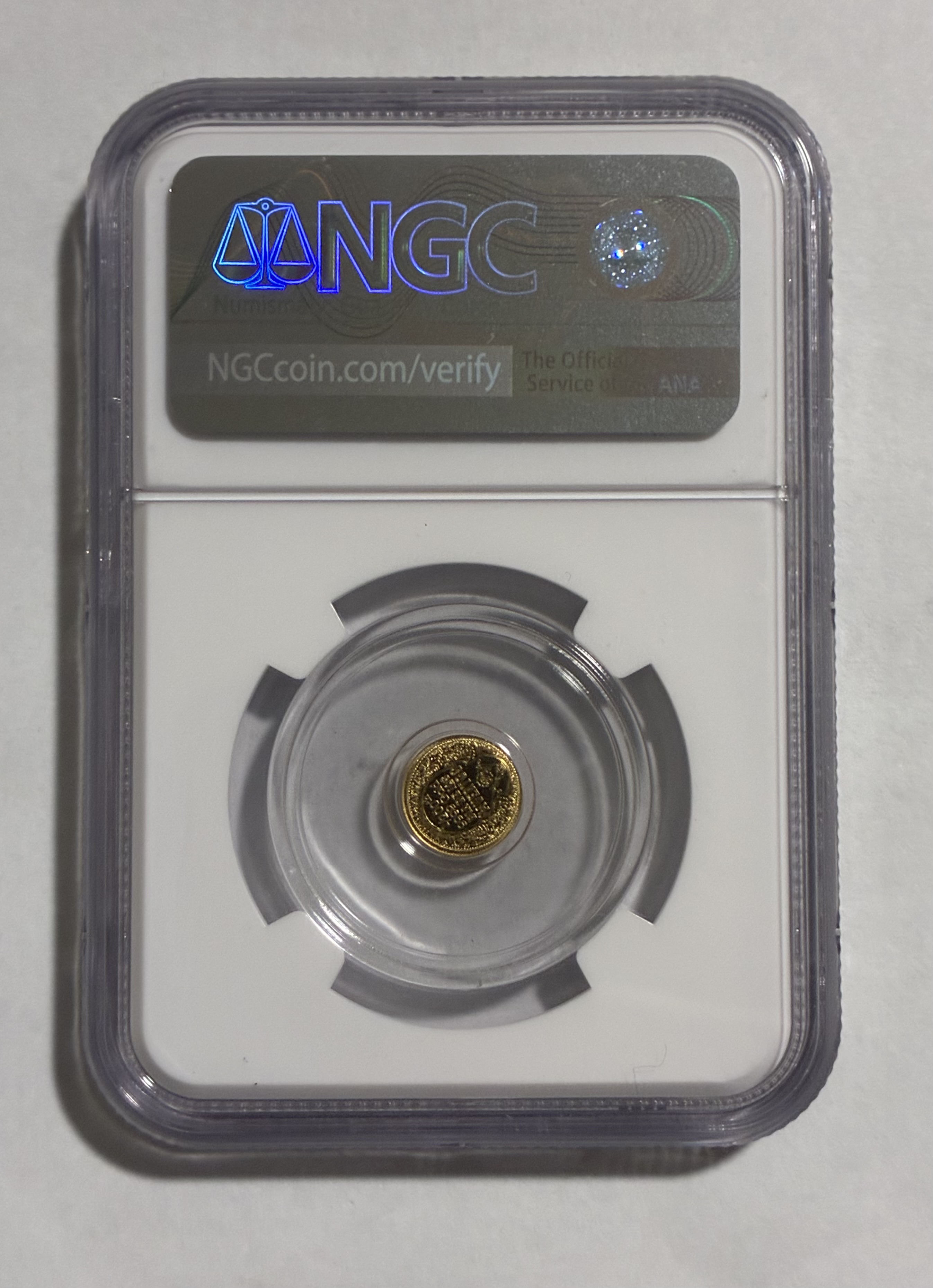 1/200 Oz Gold Day of the Dead Skull NGC MS70 | PeerMetals