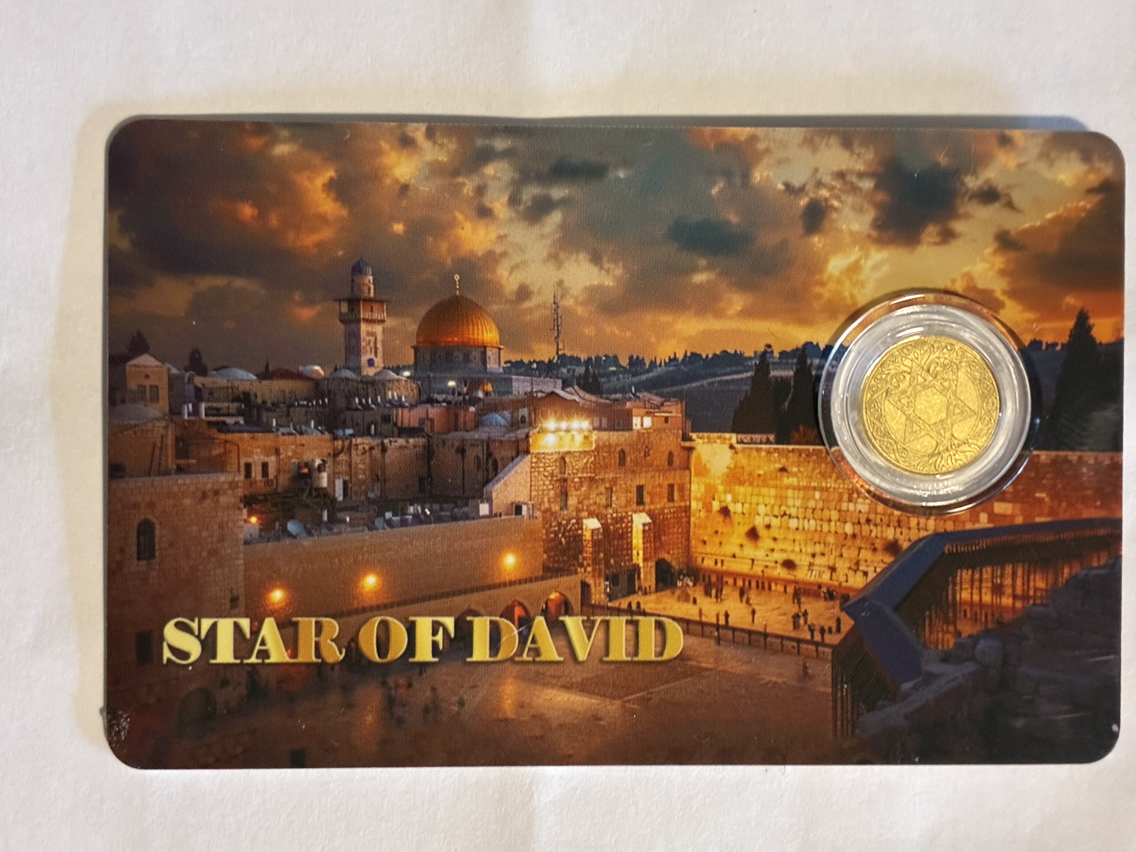 2026 Liberia Star of David 1/1000 oz .9999 Gold | PeerMetals