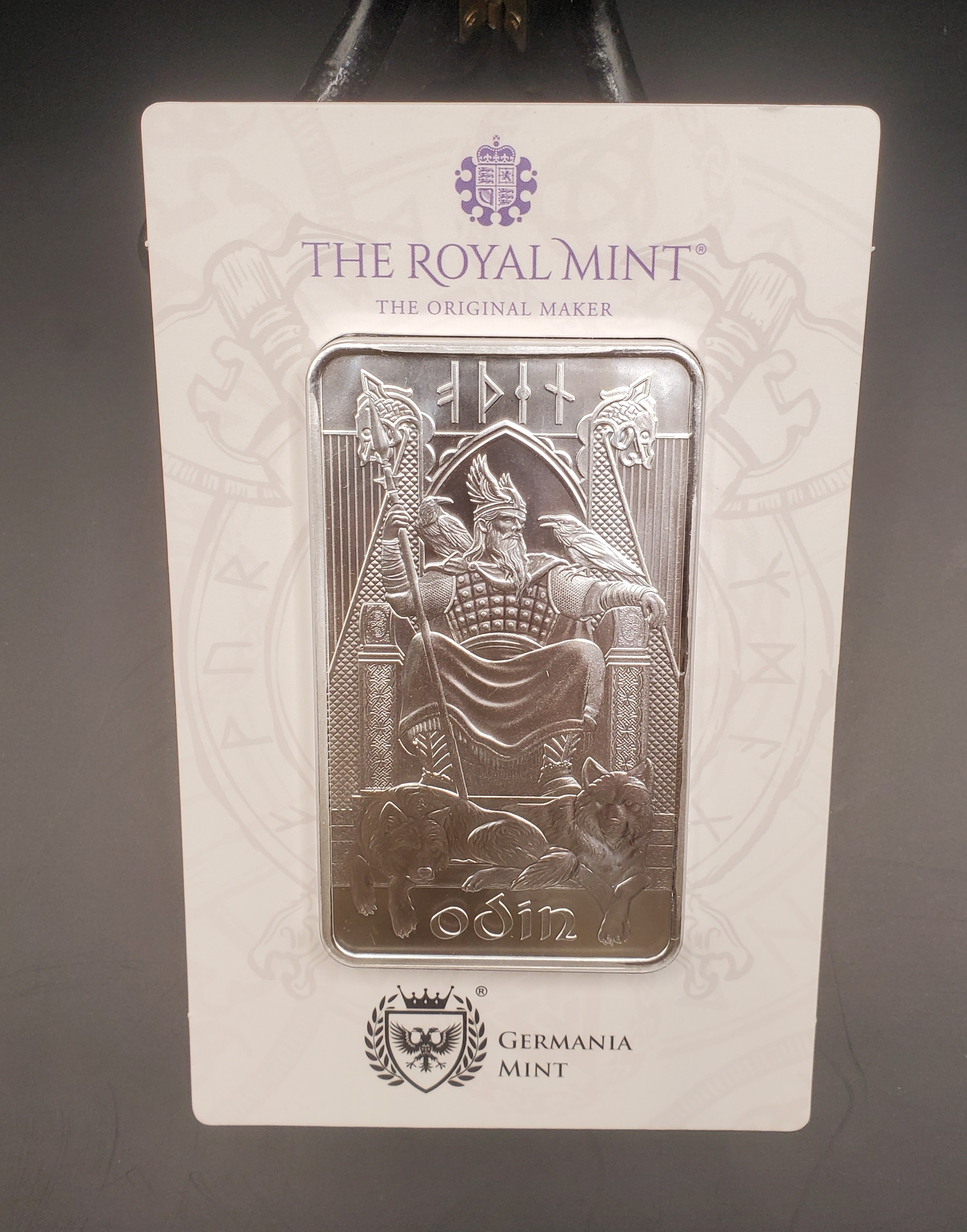 10oz Odin Germania Mint & Royal Mint Silver Bar | PeerMetals