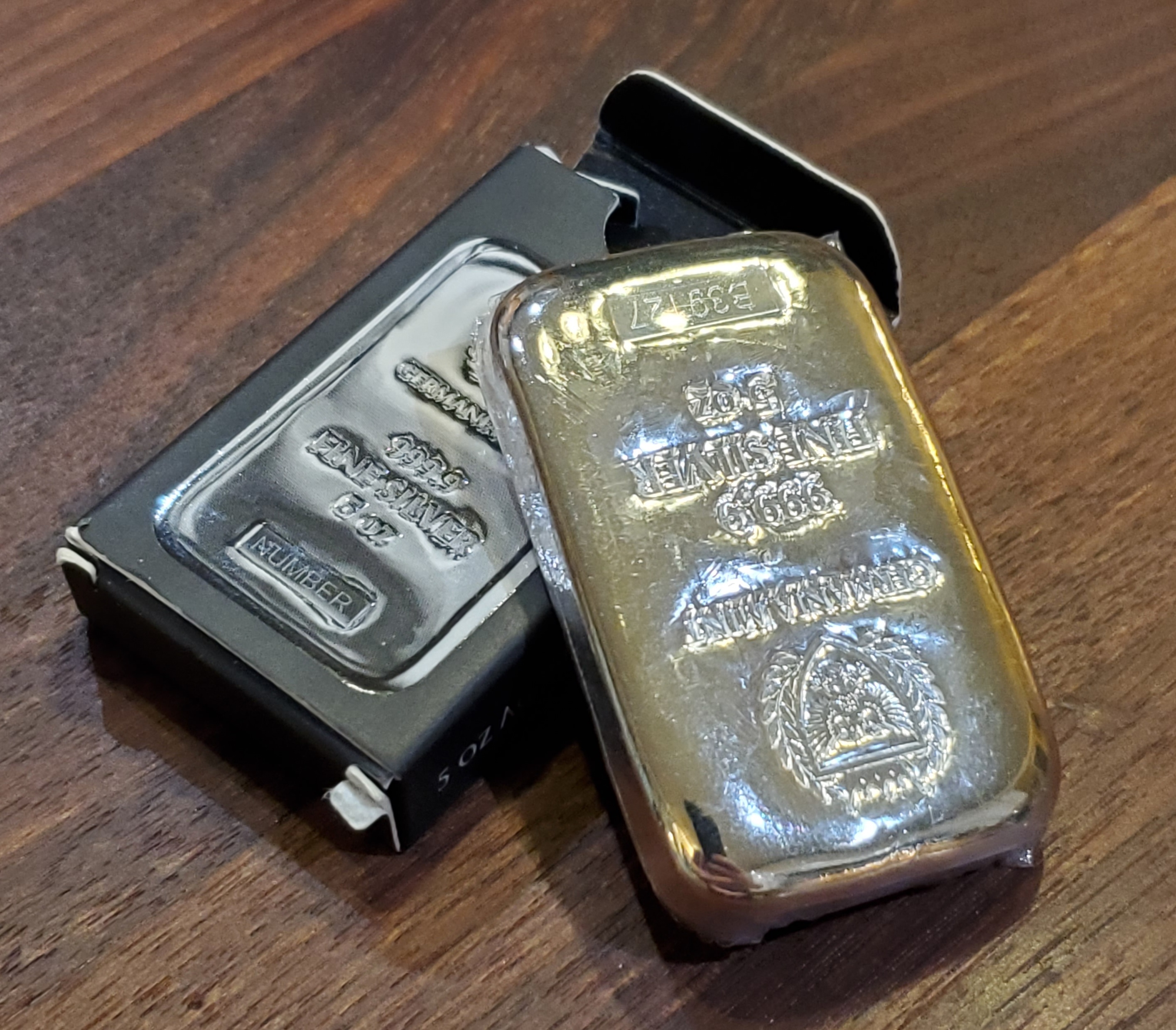 5 oz Germania Mint Silver Bar | PeerMetals