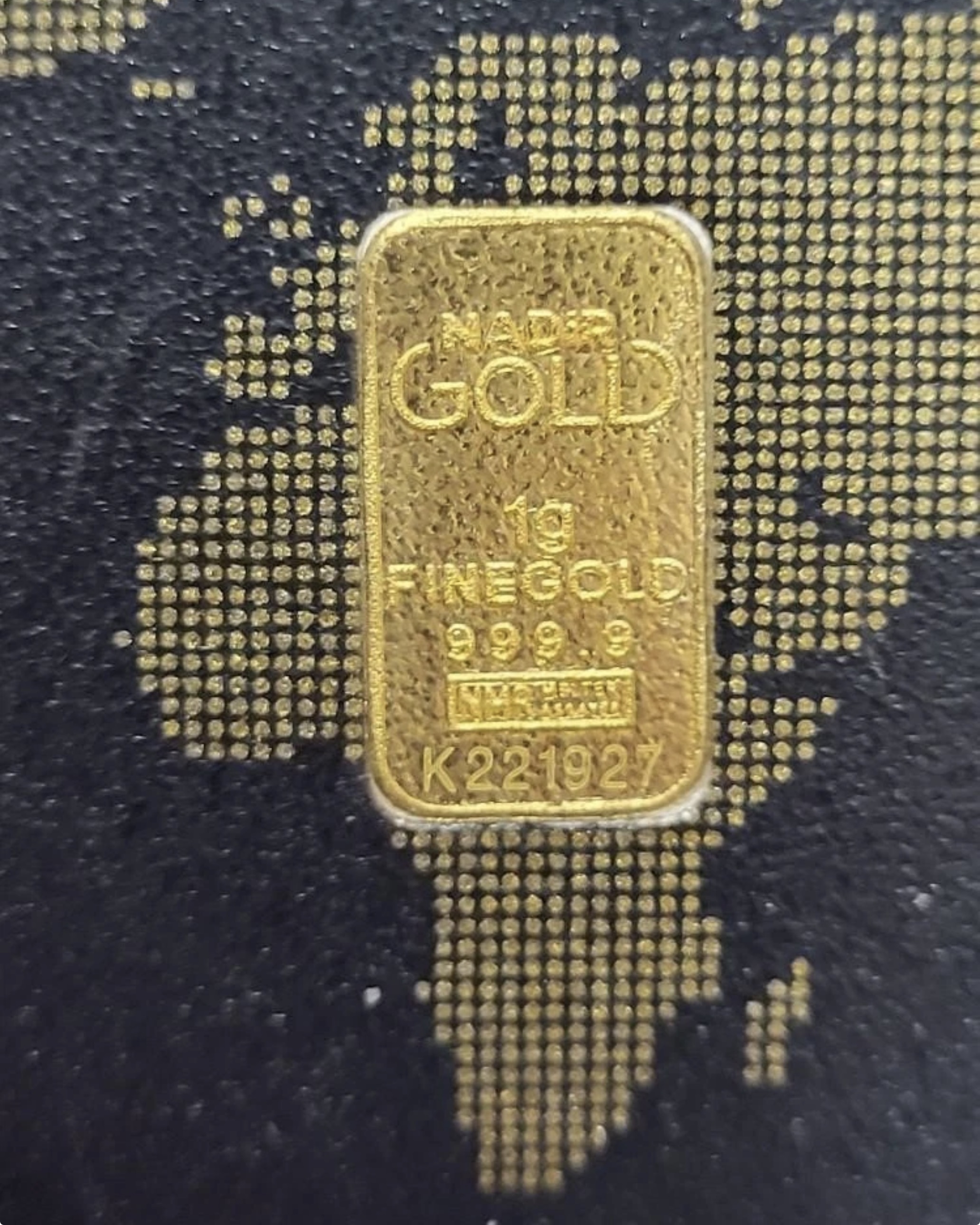 Gold 1g Karatbars .9999 Sealed Assay Card | PeerMetals