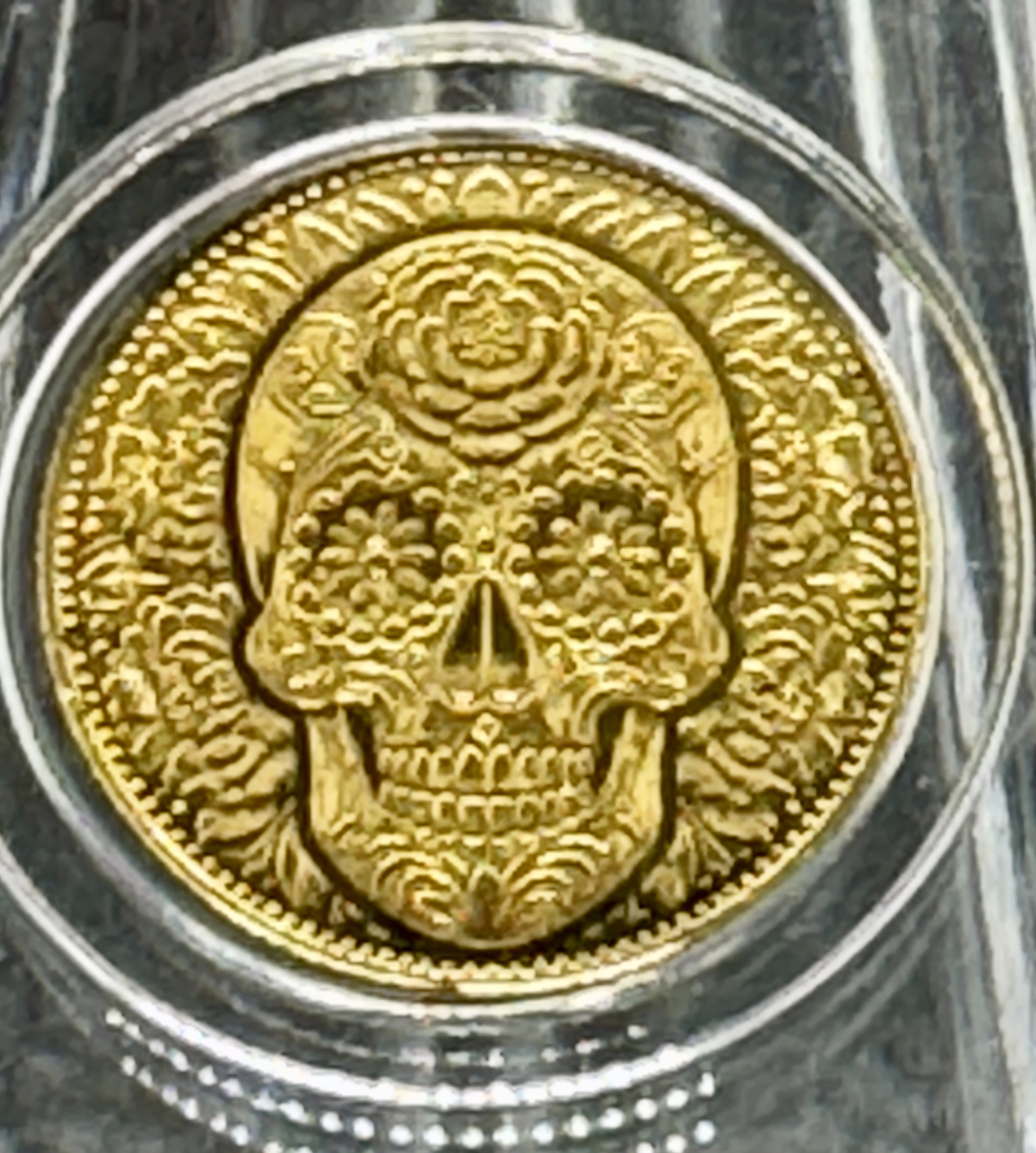 Gold .9999 1/200th Oz. “Day of the Dead” Round | PeerMetals