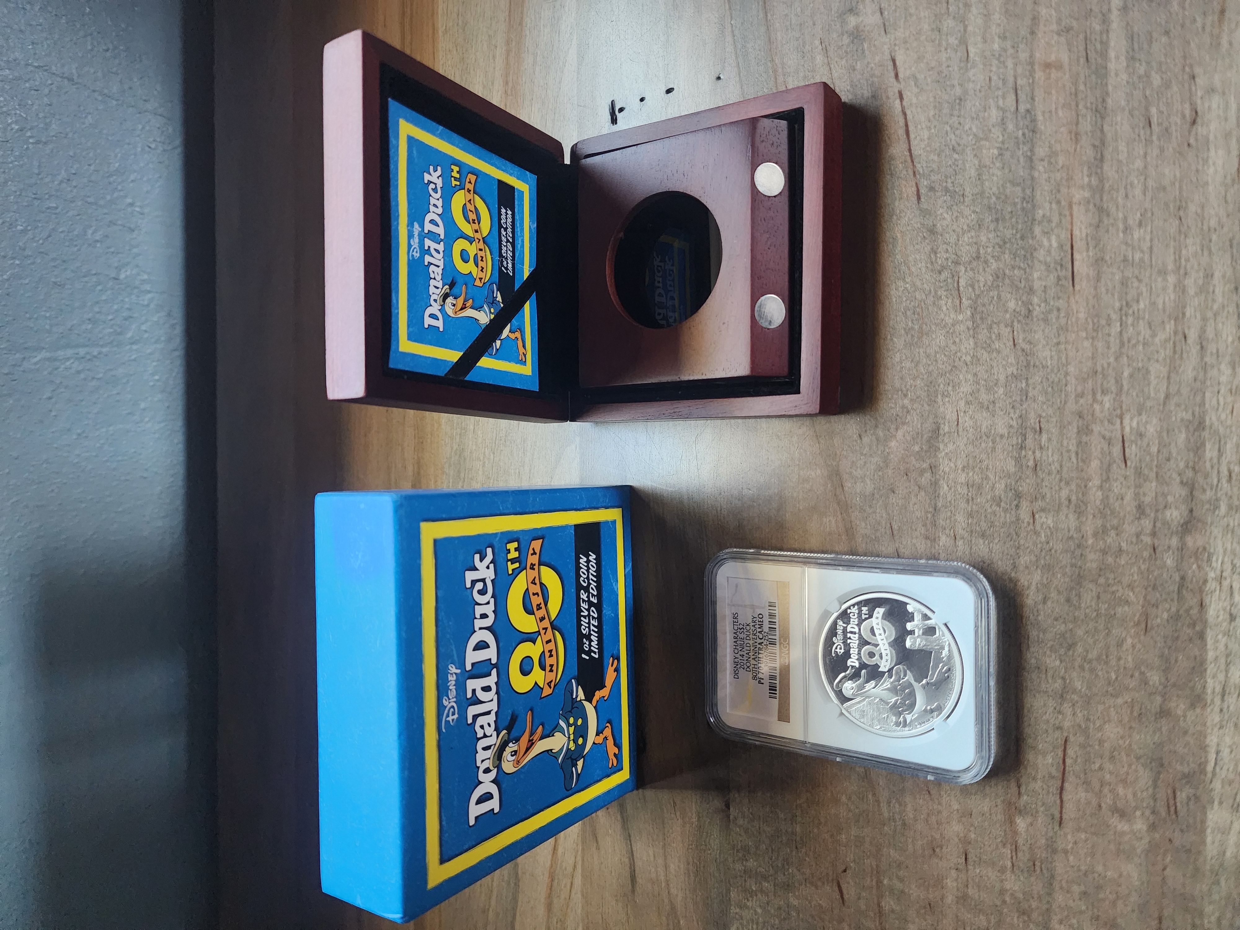 Disney 2014 80th Anniversary $2 Donald Duck Silver | PeerMetals