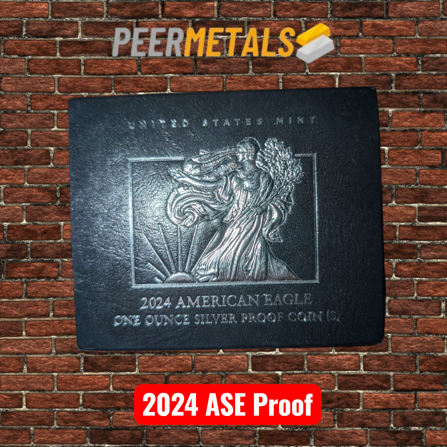 2024 Proof ASE w/ Box & Paper Insert | PeerMetals