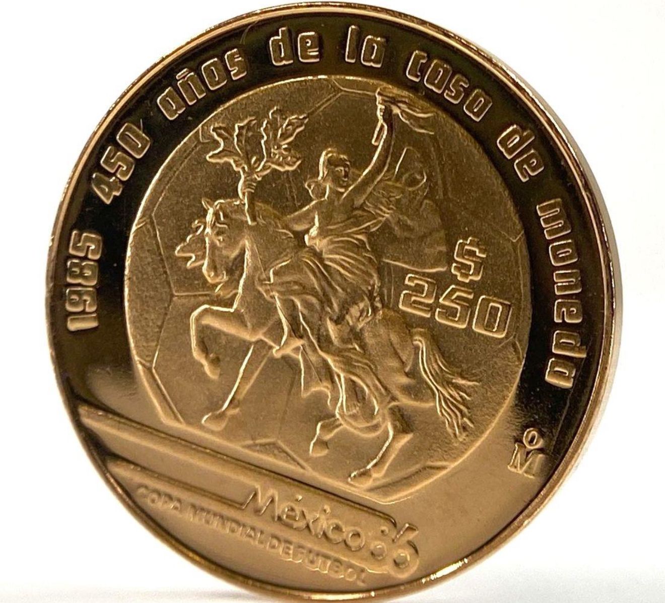 5% < SPOT 8.64 g Mexico World Cup Gold Coin 22K | PeerMetals