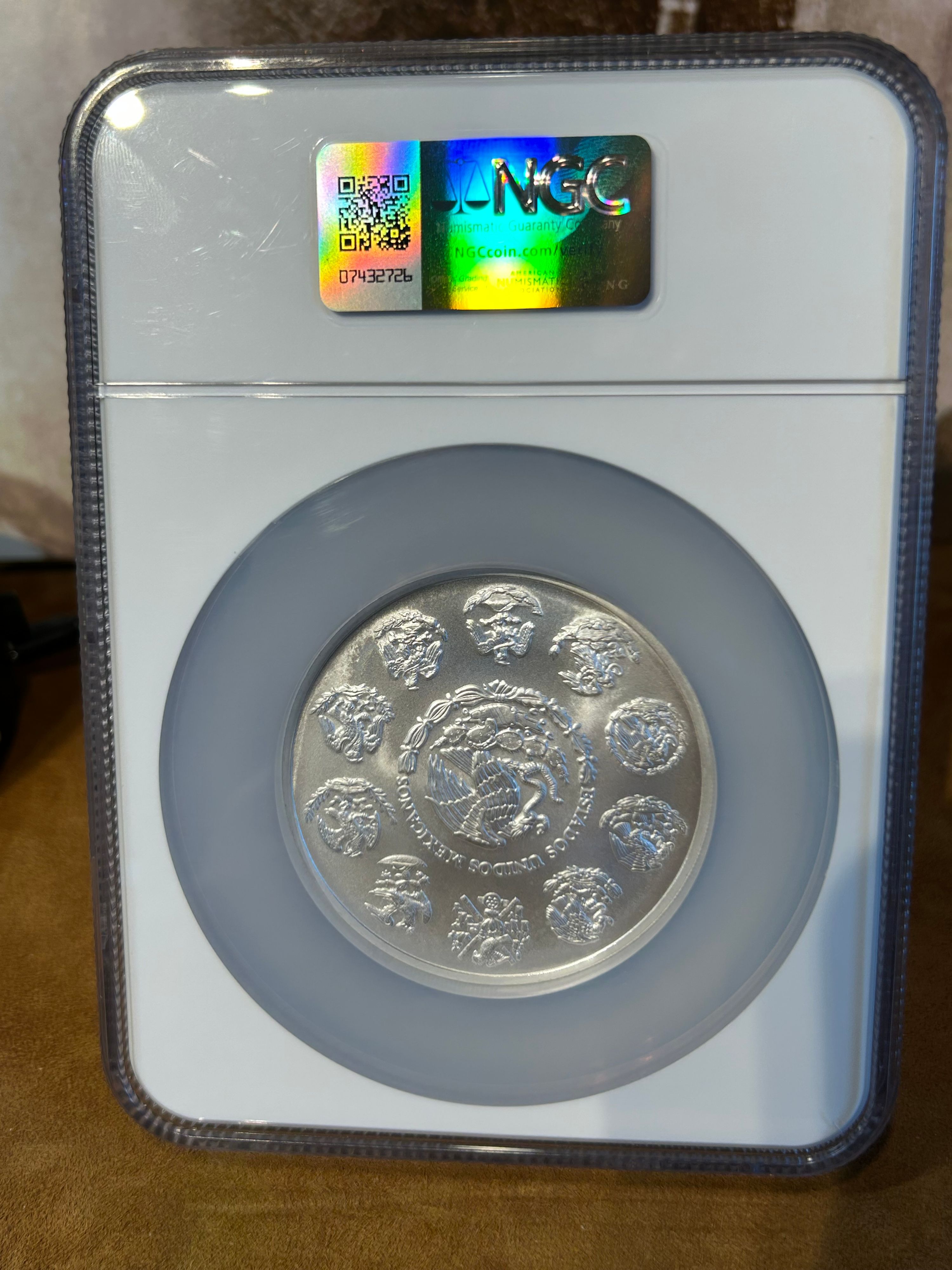 2024 5 oz Libertad NGC MS69 | PeerMetals