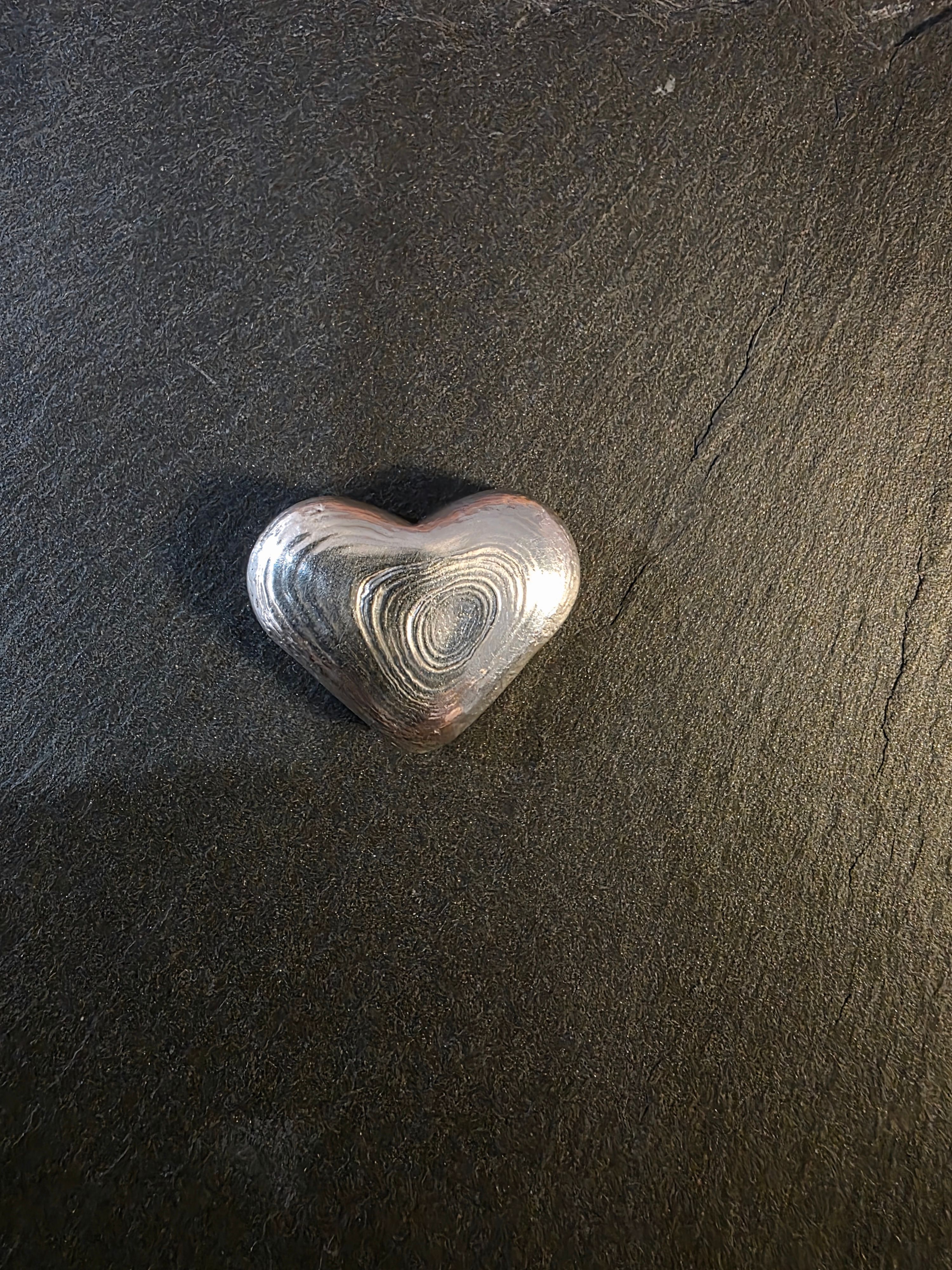 FTB- 11.88g Ripple Heart *Fractional Series*.999FS | PeerMetals
