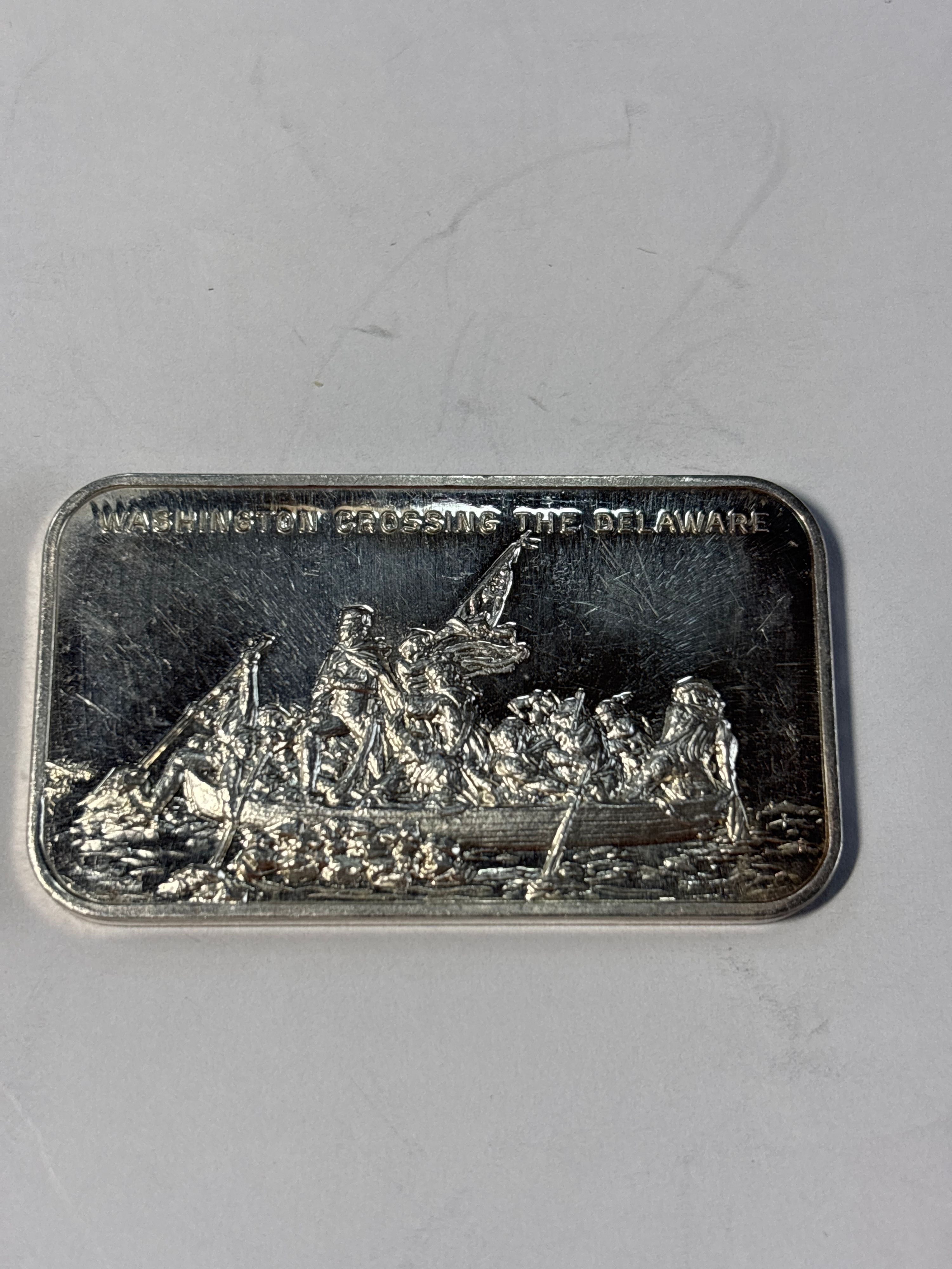 Vintage US Coinage Corporation Washington Crossing | PeerMetals