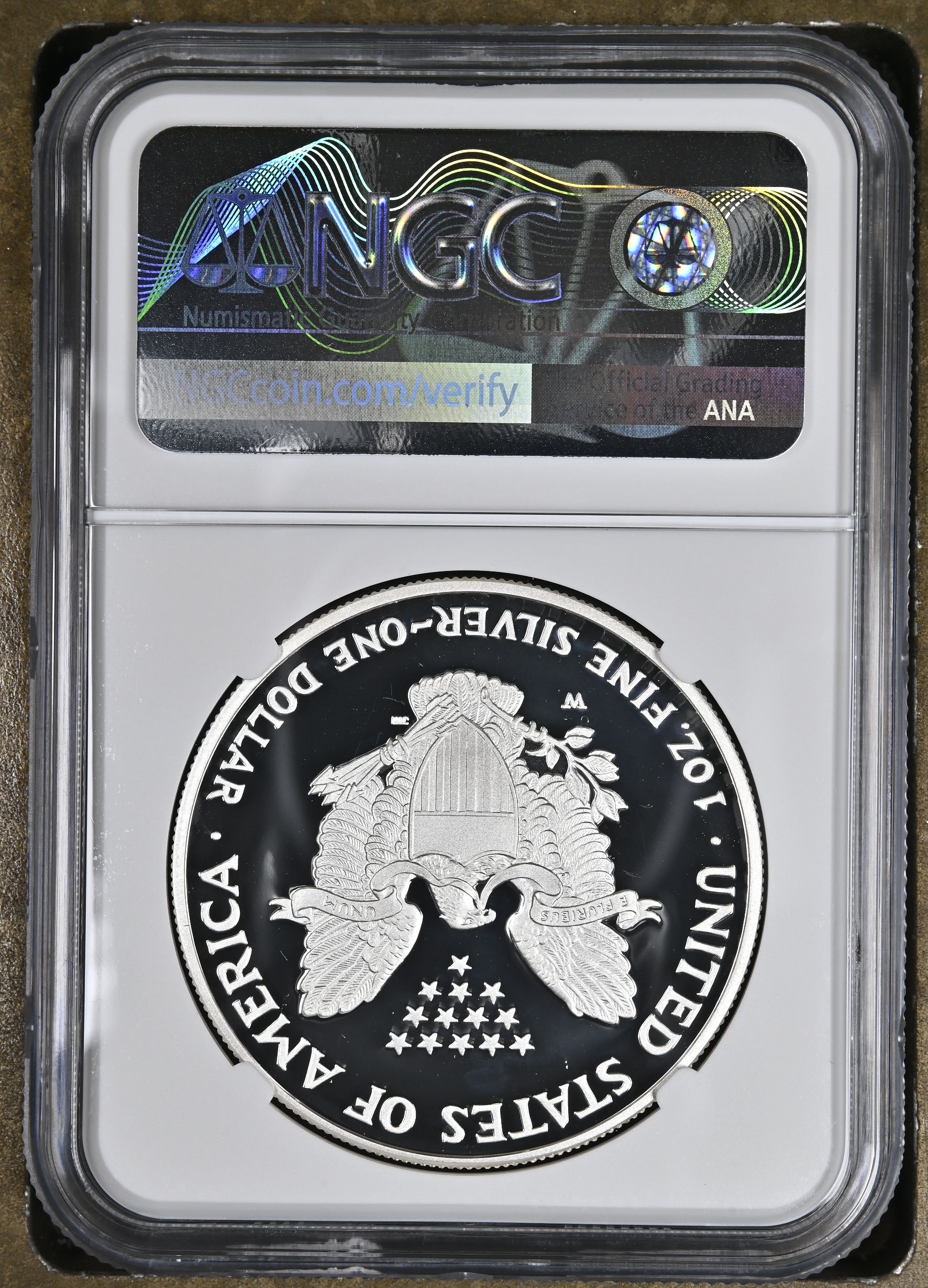 2007-W Silver Eagle NGC PF69 Ultra Cameo Proof | PeerMetals