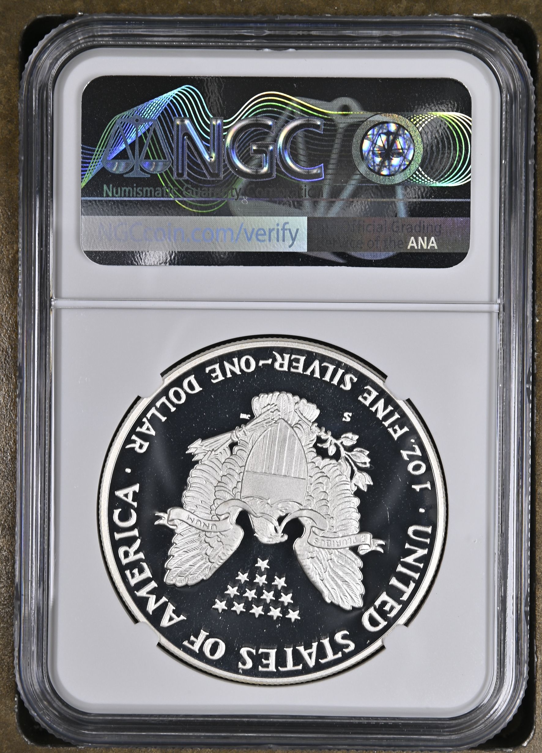 1986 Silver Eagle $1 NGC PF69 Ultra Cameo Proof | PeerMetals