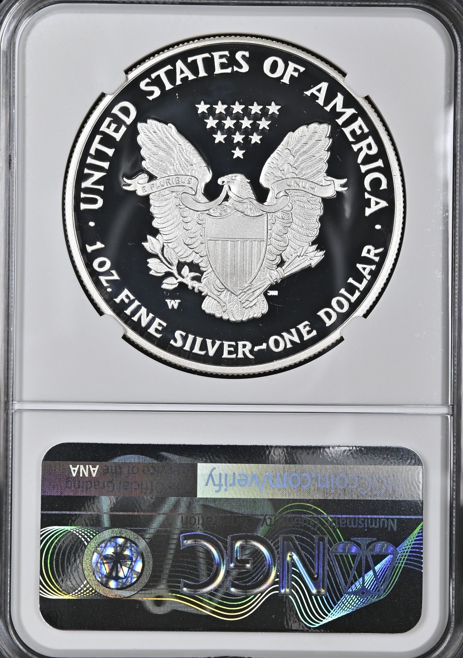 2007-W Silver Eagle NGC PF69 Ultra Cameo Proof | PeerMetals